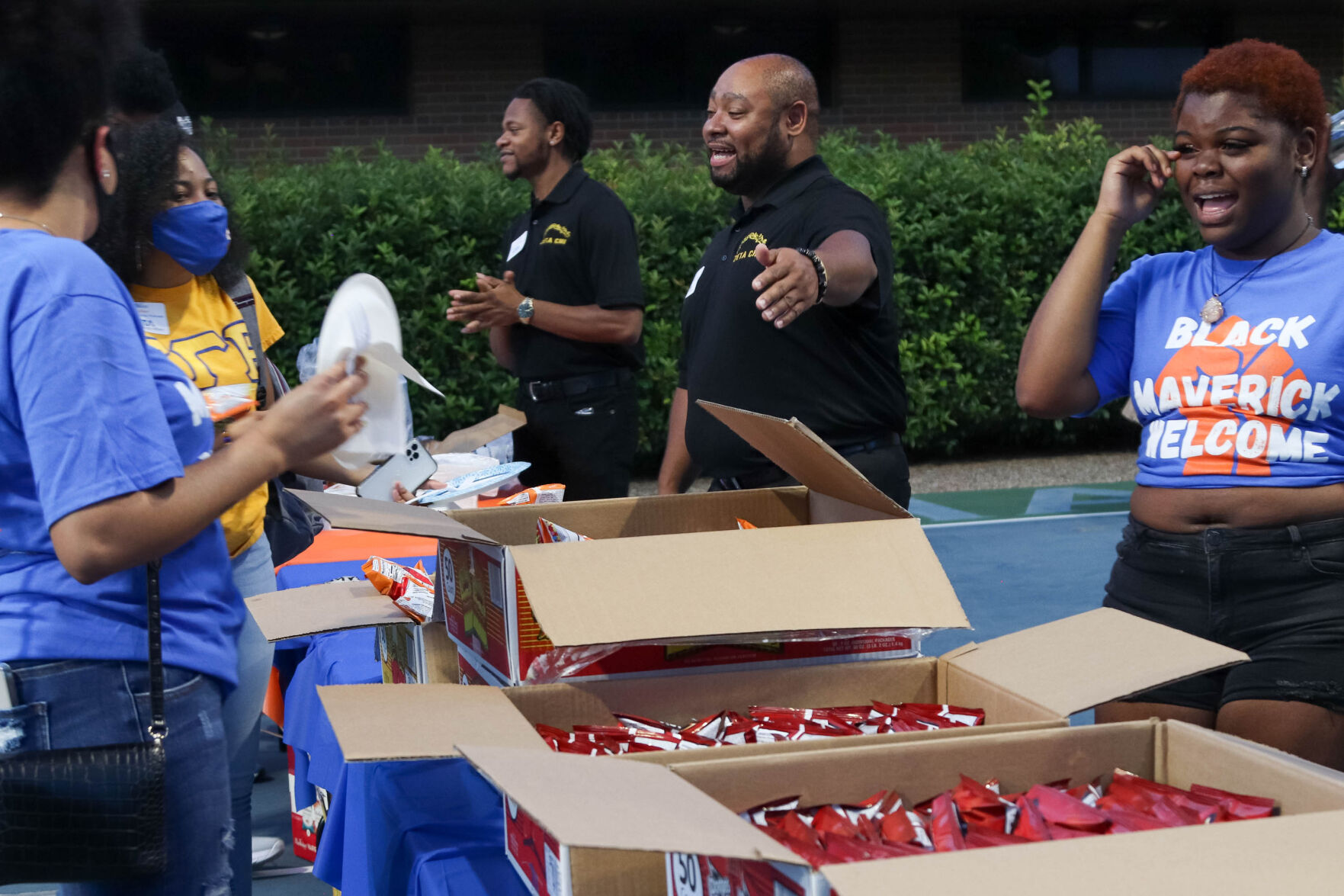 Photos: Black Maverick Welcome event helps UTA students of color navigate campus life